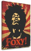 Jimi Hendrix obraz na plátne - Legenda zvuku