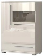 Vitrína Piano V90-2KS1F/PN-71/KA/71 lakované beige