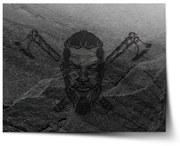 Sablio Plagát Vikingové Stone - 60x40 cm