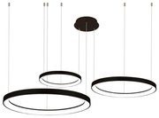 Azzardo AZ5024 - LED Stmievateľný luster na lanku AGNES LED/120W/230V čierna