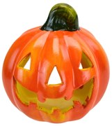 Keramická tekvička na čajovú sviečku, 10 x 12 cm