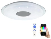 Eglo 98768 - LED RGB Stmievateľné stropné svietidlo LANCIANO-C LED/38W/230V + DO