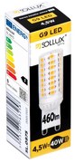 LED žiarovka G9 4000k 4,5w 460lm