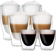 Feelino DUOS, dvojstenné poháre, 2 x 80, 310, 400 ml