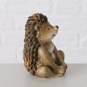Záhradná figúrka z polyresinu Hugy, sada 3ks, 8 cm, hnedá
