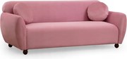 Pohovka trojsedačka Edoletta (ružová)