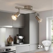 Philips Massive 50302/17/E7 - LED bodové svietidlo LIMBALI 2xGU10/50W/230V