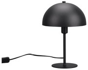 Matne čierna stolová lampa (výška 30 cm) Nola – Trio