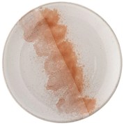 Bloomingville Kameninový tanier Paula Orange