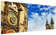 Obraz - Pražský orloj (120x50 cm)