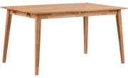 Prírodný dubový jedálenský stôl Rowico Mimi, 140 x 90 cm
