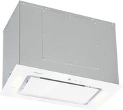 Klarstein Hektor, digestor, 52 cm, vstavaný, 467 m³/h, LED, dotykové ovládanie, sklo, biely