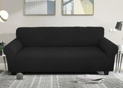 Látkový poťah na dvojmiestnu pohovku BestBerg / čierny