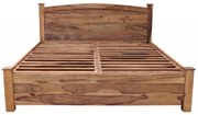 Posteľ Rami 180x200 indický masív palisander Svetlomedová