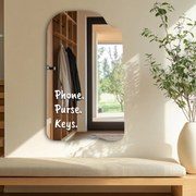 Nálepka na zrkadlo S31 – Phone. Purse. Key.