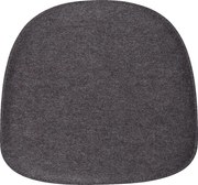 Zuiver Albert vankúše k stoličke Albert - Tmavosivá