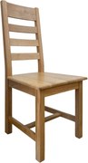 Jedálenská stolička z masívu, 47x58x108 cm