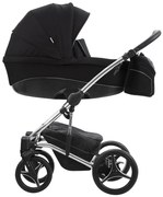 Bebetto kočárek 2v1 Tito Premium Class Silver - 01