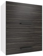 Kuchynská skrinka Belini horná 60 cm eben kráľovský  TOR SGP2-60/1/WT/GW1/0/U