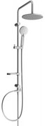 Mexen sprchový set X40 s hornou hlavicou  22 cm, grafitová, 7984040091-66