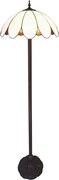 Stojací Tiffany lampa Arjean - Ø 46*166 cm