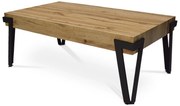 Konferenčný stolík Alichino-263-OAK (dub + čierna). Vlastná spoľahlivá doprava až k Vám domov. 1042777