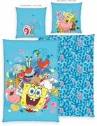 Herding Bavlnené obliečky Spongebob, 135 x 200 cm, 80 x 80 cm