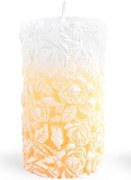 Parafínová svíčka DREAM 8x13,5 cm krémová