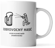 Sablio Hrnek Dobrovolný hasič - 200 ml - espresso