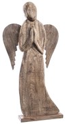 InDecor Anjel z mangového dreva, 41 x 11,5 x 108 cm, 108 cm