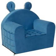 Detská sedačka BARI modrá