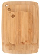 Sada troch dosiek na krájanie BAMBOU hnedé ALL 838779