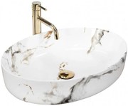 Umývadlo Queen Carrara Shiny