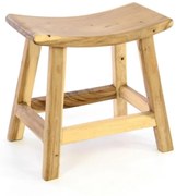 Divero 6142 Stolička z masívneho SUAR dreva