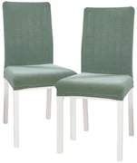 4Home Napínací poťah na stoličku Magic clean zelená, 45 - 50 cm, sada 2 ks
