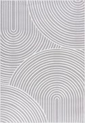 Koberec ELLEN NG89A sivý / biely