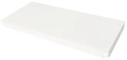 Prídavná polica pre kovový regál, 130 kg, 900 x 400 mm, biela