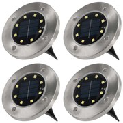 Garthen 274 Záhradná súprava solárnych vstavaných LED svietidiel 4 ks