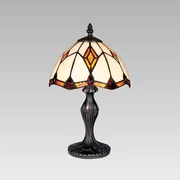 Moderné svietidlo PREZENT TIFFANY hnedá E14  84