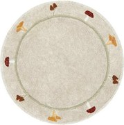 Lorena Canals, Detský kusový koberec Chanterelle kruh, 140x140, béžová, detská izba