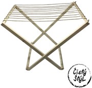 Malý rozkladací sušiak - svetlý