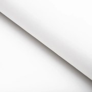 PVC obrus Biely hladký PV-002 - metráž š. 140 cm