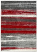 Koberec Sumatra C194A červený / sivý