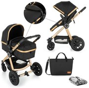 Kočík kombinovaný 2v1 Grand II Golden Ebony Petite&Mars