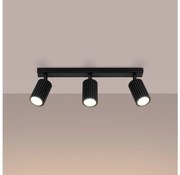 Brilagi - Bodové svietidlo CRESTO 3xGU10/10W/230V čierna