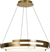 Toolight Toolight, LED stropné svietidlo 50cm, 60W, 4000K, 4500lm, G127-CP, zlatá, OSW-02619
