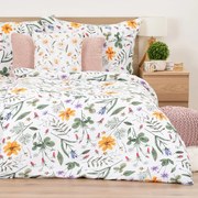 4Home Krepové obliečky Wildflower Bliss, 140 x 220 cm, 70 x 90 cm