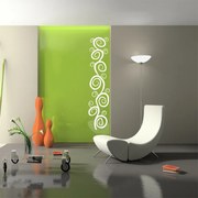 Sablio Samolepka na stenu: Swirl keřík - 100x23 cm