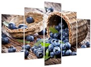 Obraz - Šťavnaté čučoriedky (150x105 cm)