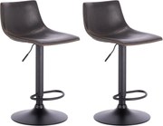 2x Barová stolička Hawaj CL-845 tmavošedá